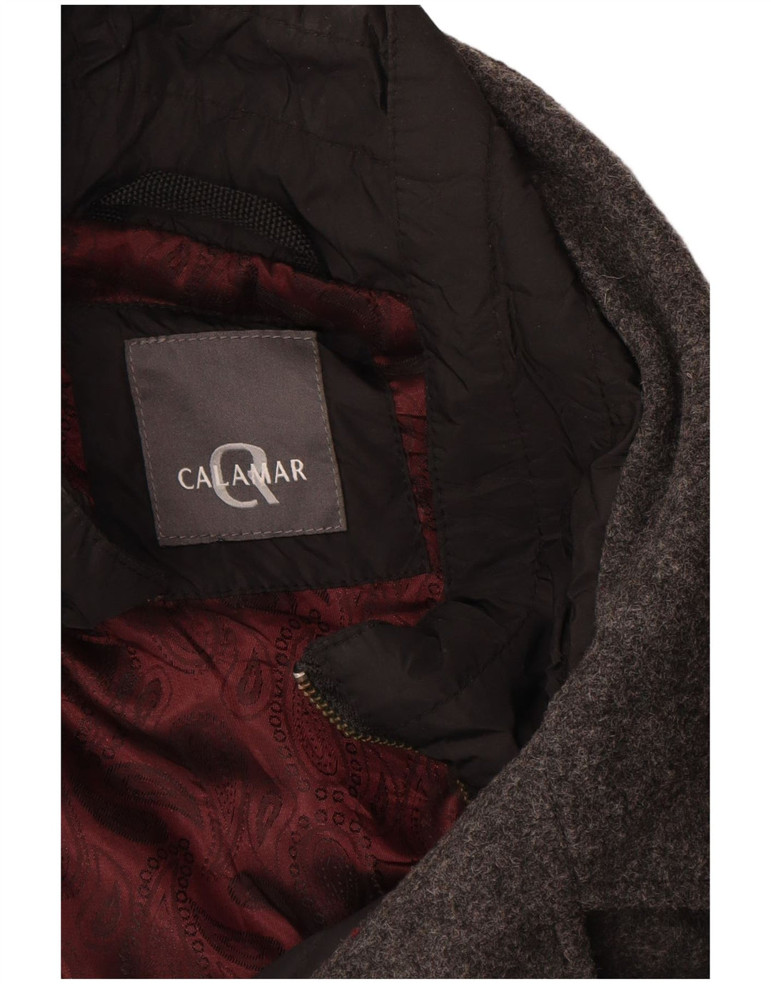 CALAMAR Herre Utility Jacket IT 56 3XL Grå Uld