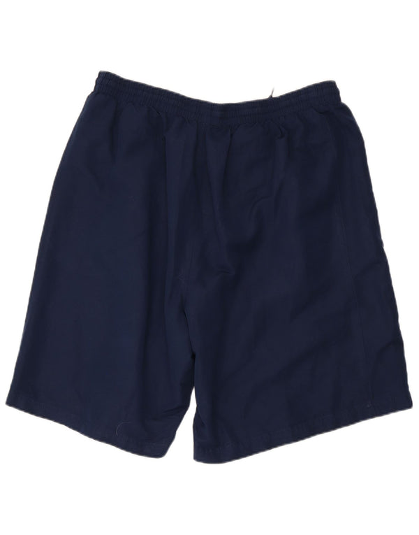 Umbro Herre grafiske sportsshorts 2XL marineblå polyester