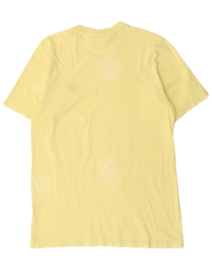 Adidas Herre T-Shirt Top Lille Gul
