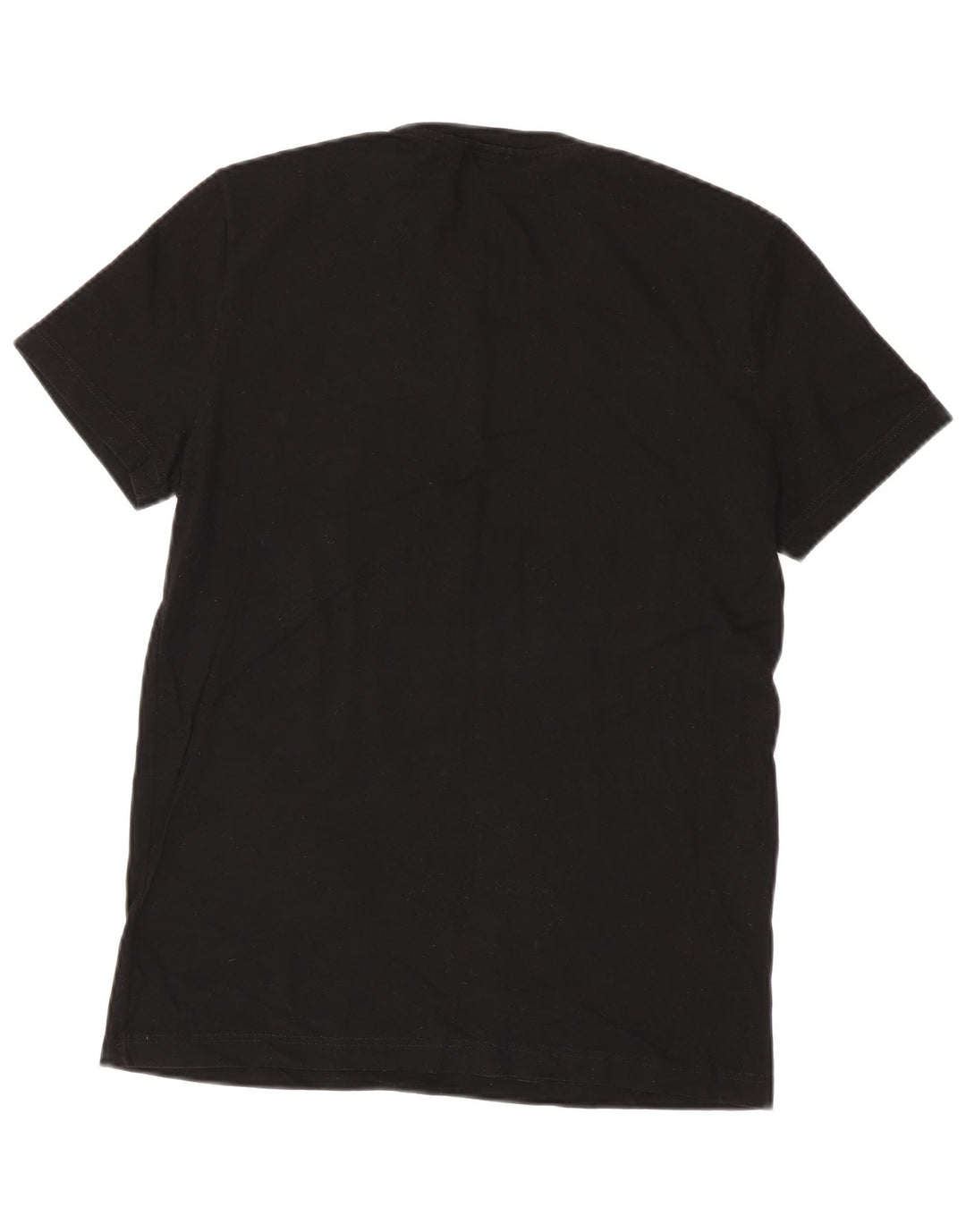 Lacoste Herre Regular Fit T-Shirt Top Størrelse 4 Medium Sort Bomuld