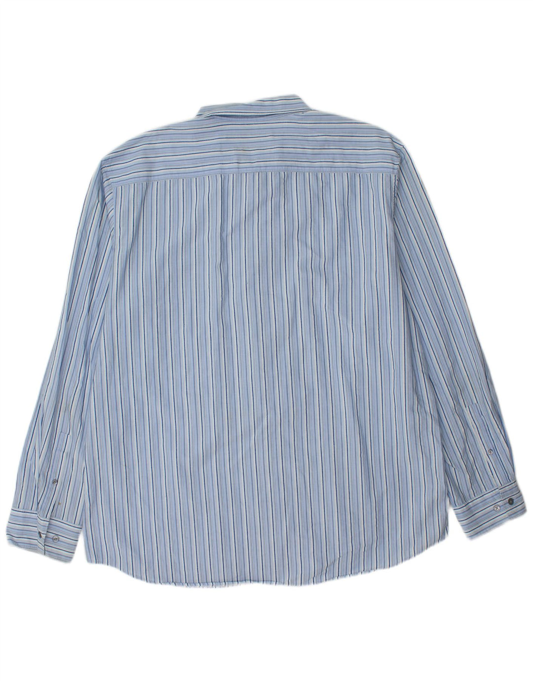 CALVIN KLEIN Herre Modern Fit skjorte 2XL blå stribet bomuld