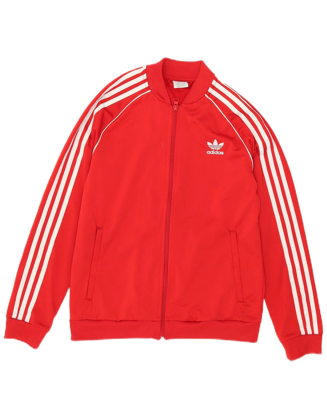 Adidas Pige Træningsdragt Topjakke 13-14 År Rød Polyester