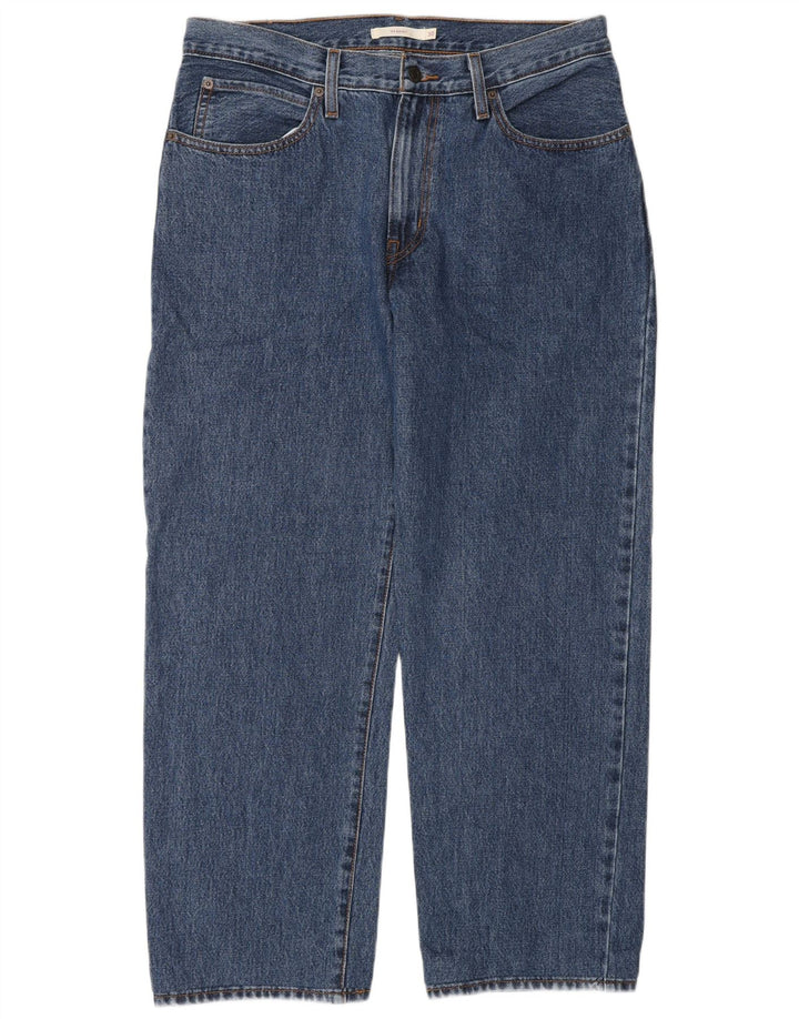 Levi's Dame Baggy Loose Jeans W30 L31 Blå Bomuld