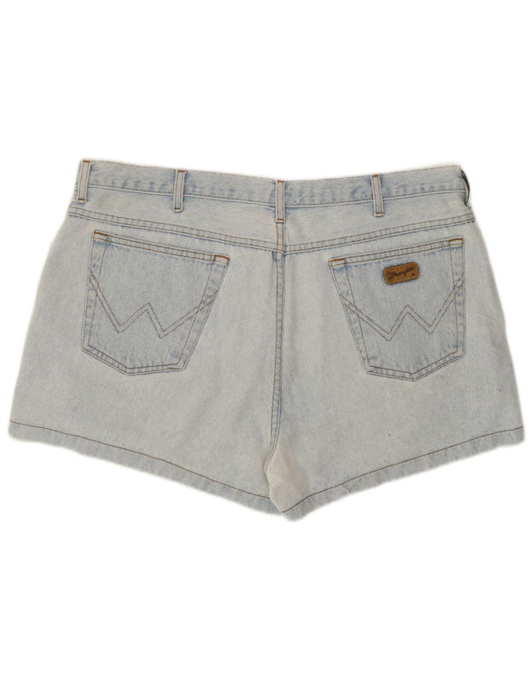 WRANGLER Dame Denim Shorts W40 2XL Blå Bomuld Western