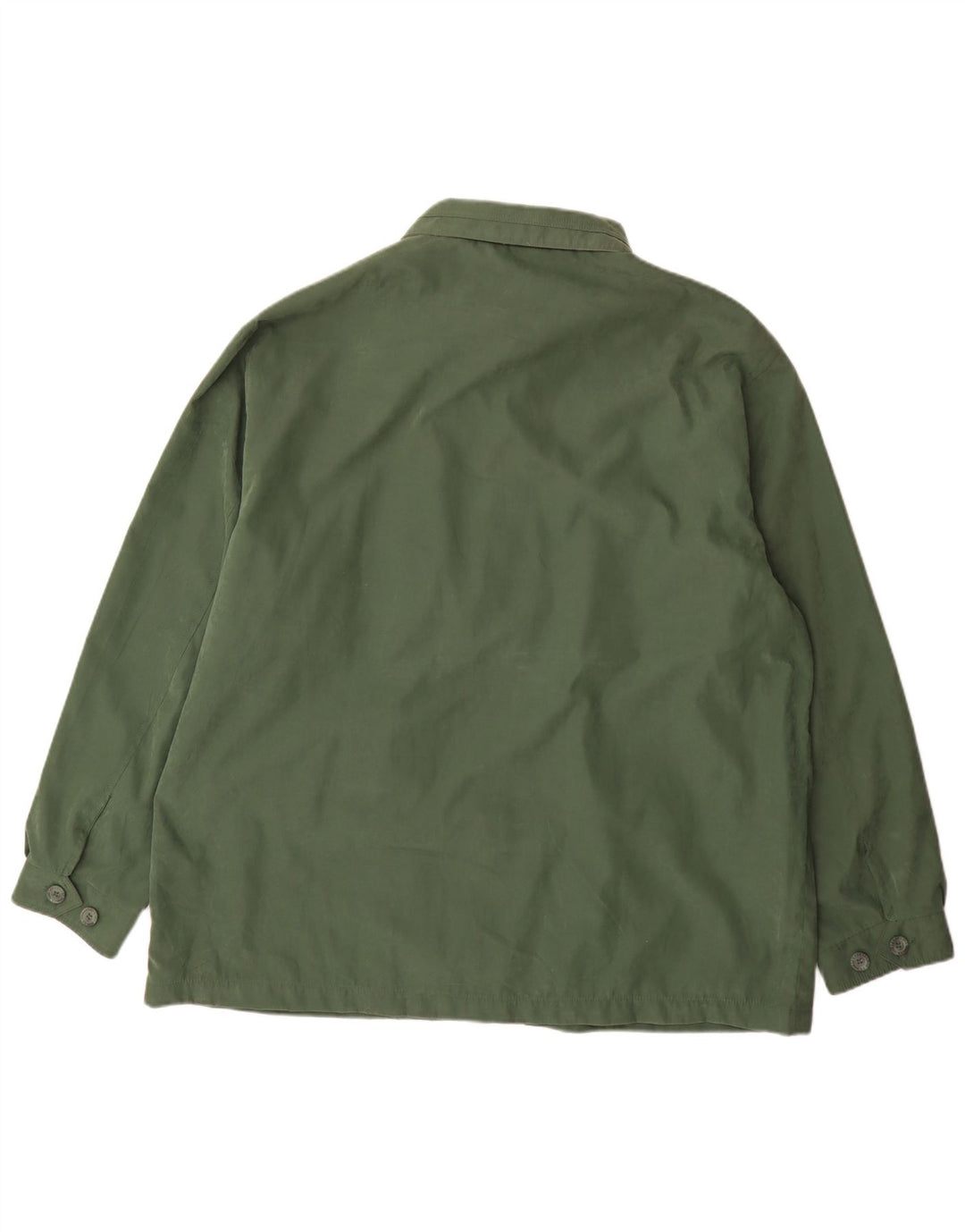 Vintage Herre Utility Jacket UK 50 5XL Grøn Polyester