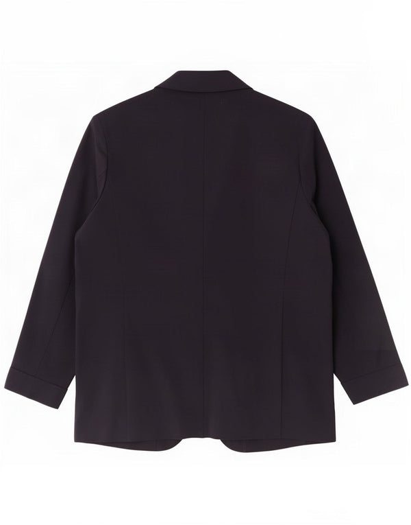 Marks & Spencer Dame 3/4-ærmet åben blazerjakke UK 16 Large Navy Blue