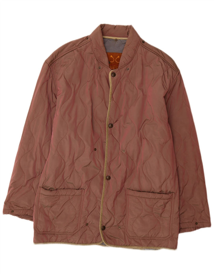 Belfe Herre Quiltet Jakke IT 54 2XL Brun