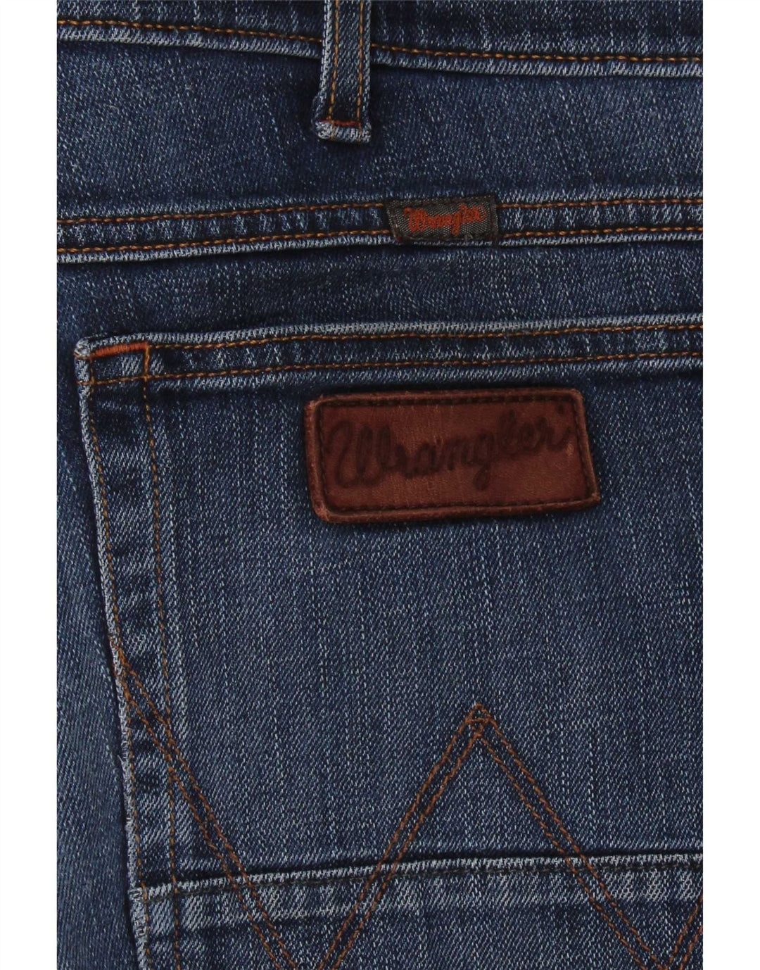 Wrangler Straight Jeans til mænd W38 L29 Marineblå
