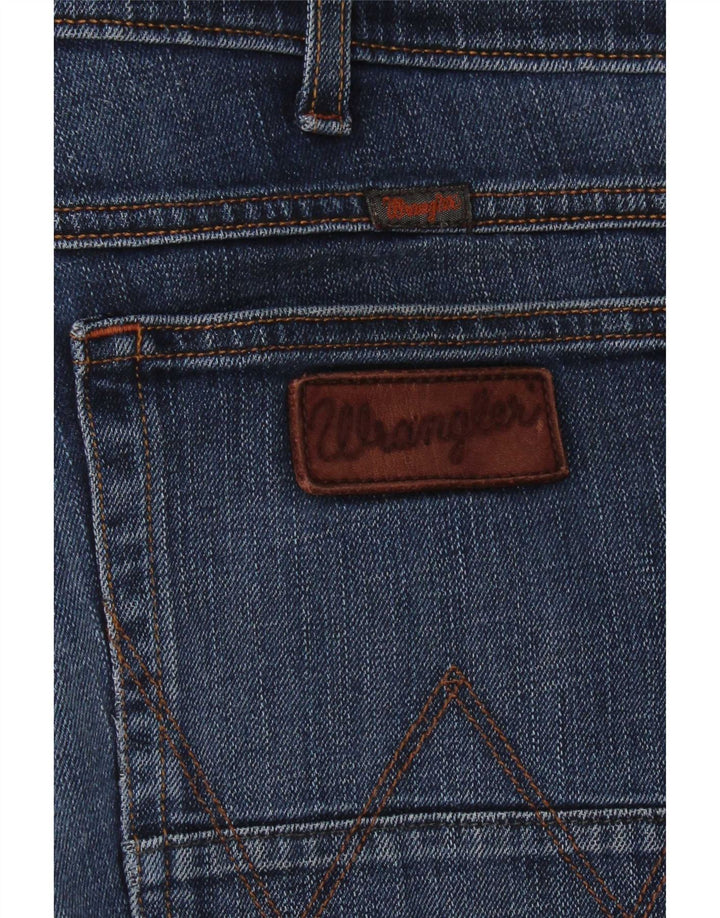 Wrangler Straight Jeans til mænd W38 L29 Marineblå