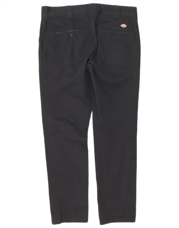 Dickies Herre Slim Fit Chino Bukser W33 L32 Sort Polyester