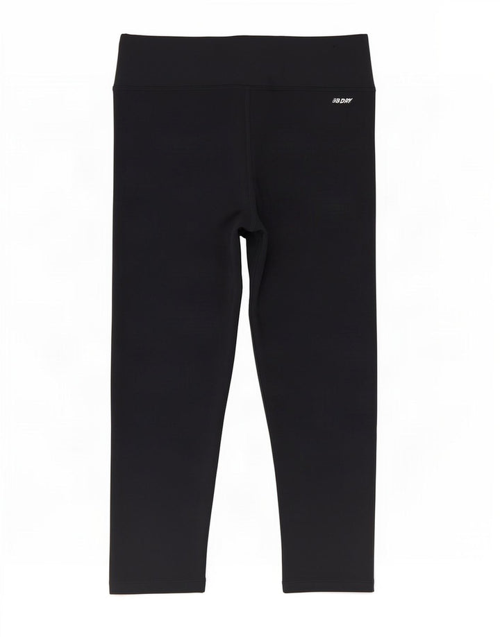 New Balance Dame Capri Leggings UK 14 Medium Navy Blue