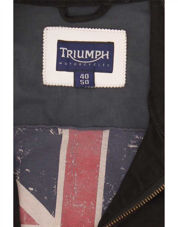 Triumph Racerjakke til mænd IT 50 Large Sort