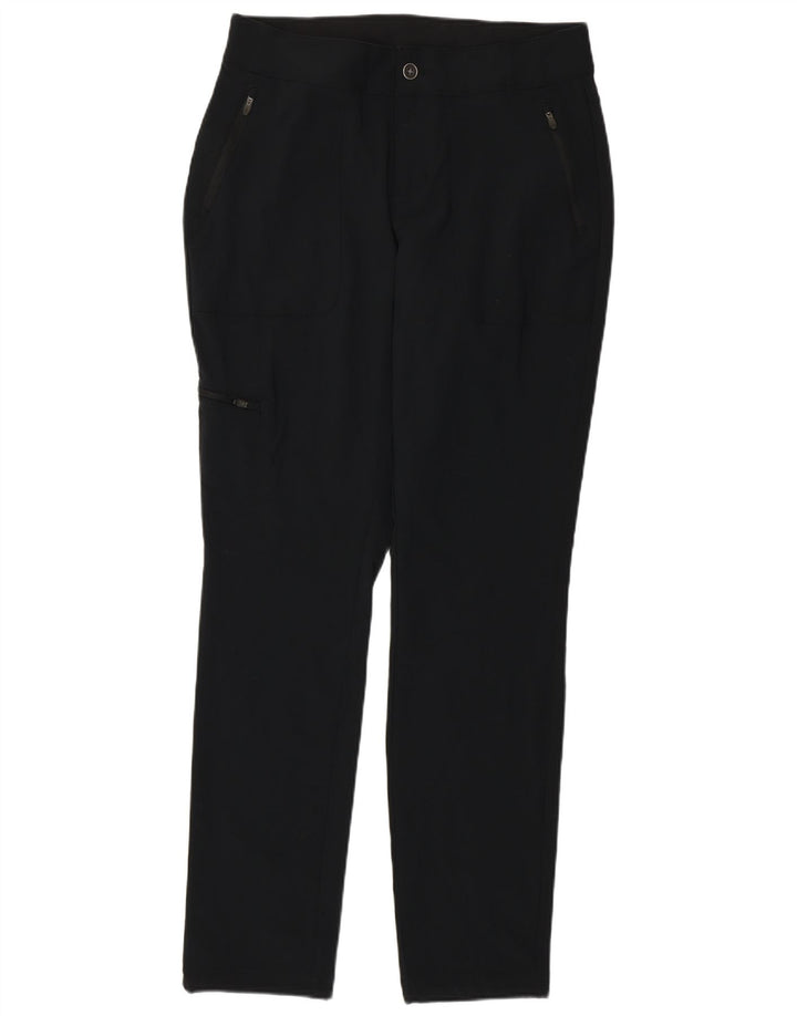 Columbia Womens Slim Cargo Trousers US 10 Large W30 L31 Black Polyester