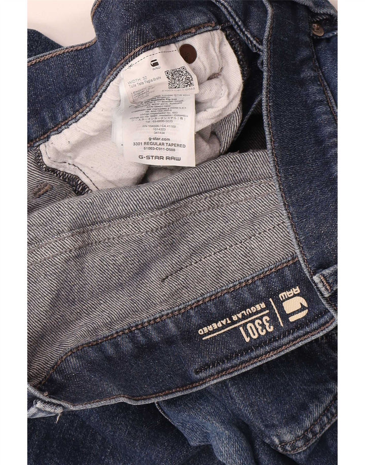 G-Star Herre tilspidsede jeans W32 L30 blå bomuld