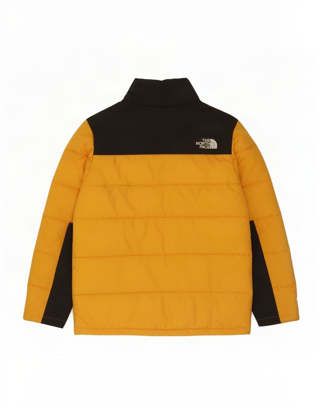 The North Face Boys polstret jakke 11-12 år Stor gul farveblok