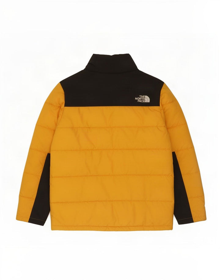 The North Face Boys polstret jakke 11-12 år Stor gul farveblok