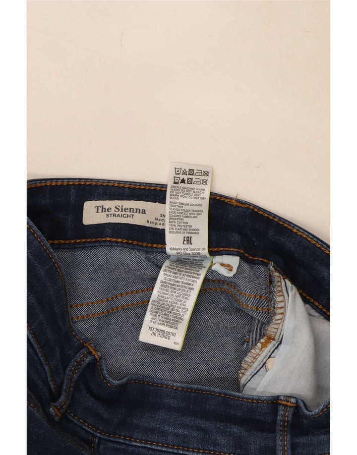 Marks & Spencer Lige jeans til kvinder UK 8 Small W36 L28 Navy Blue