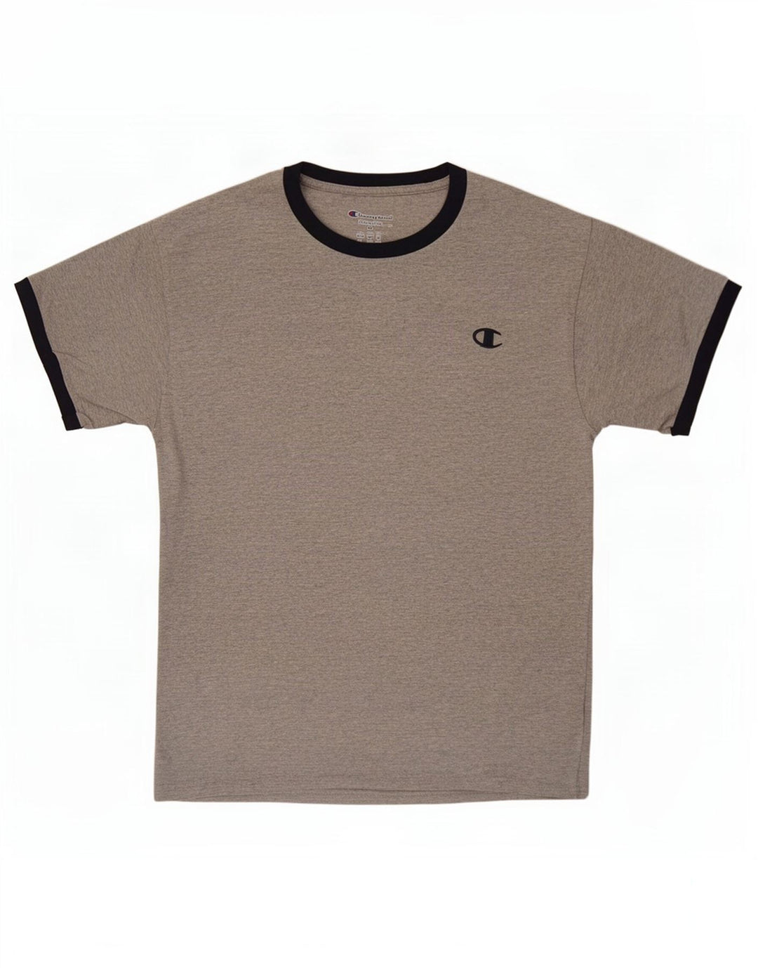Champion Herre T-shirt Top Medium Grey Flecked Bomuld