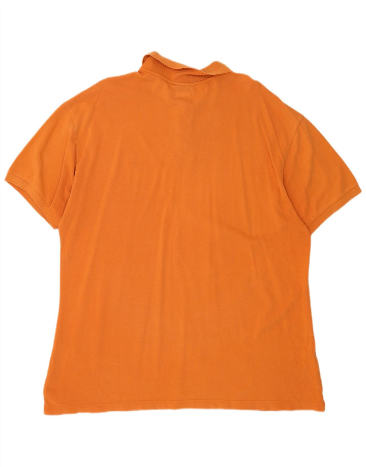 Marlboro Classics Polo Shirt til mænd 3XL Orange Bomuld