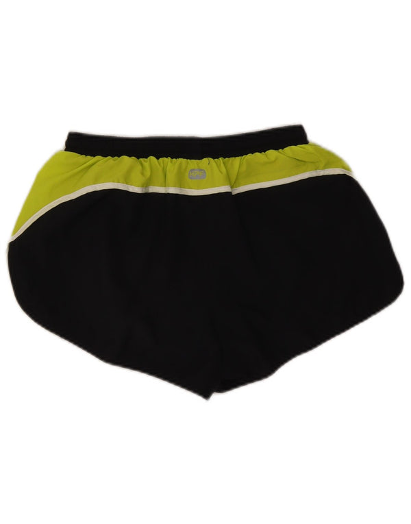Asics Sportsshorts til kvinder UK 12 Medium Sort Colourblock Polyester
