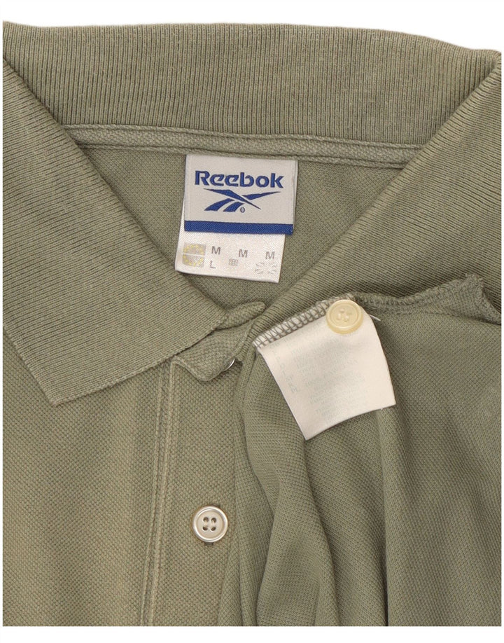 Reebok Poloshirt til mænd Medium Khaki Bomuld