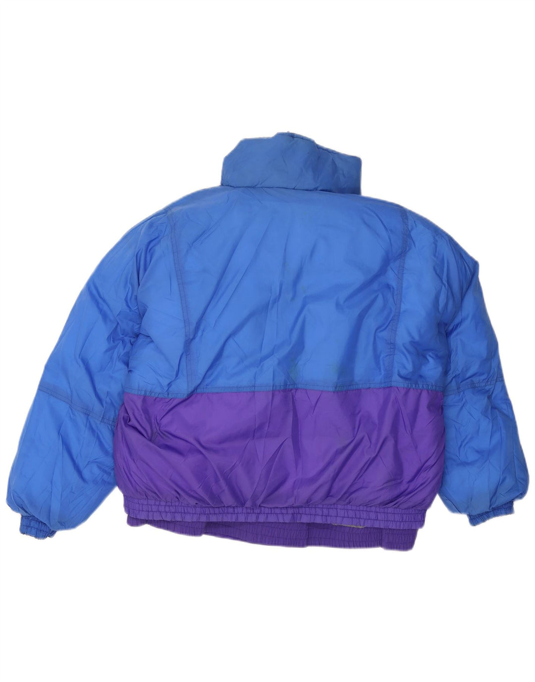 Eddie Bauer Dame Oversized hættetrøje polstret jakke UK 16 Large Purple
