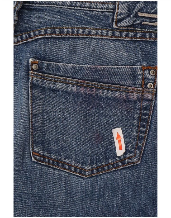 Diesel Dame Bootcut Jeans W28 L30 Blå Bomuld