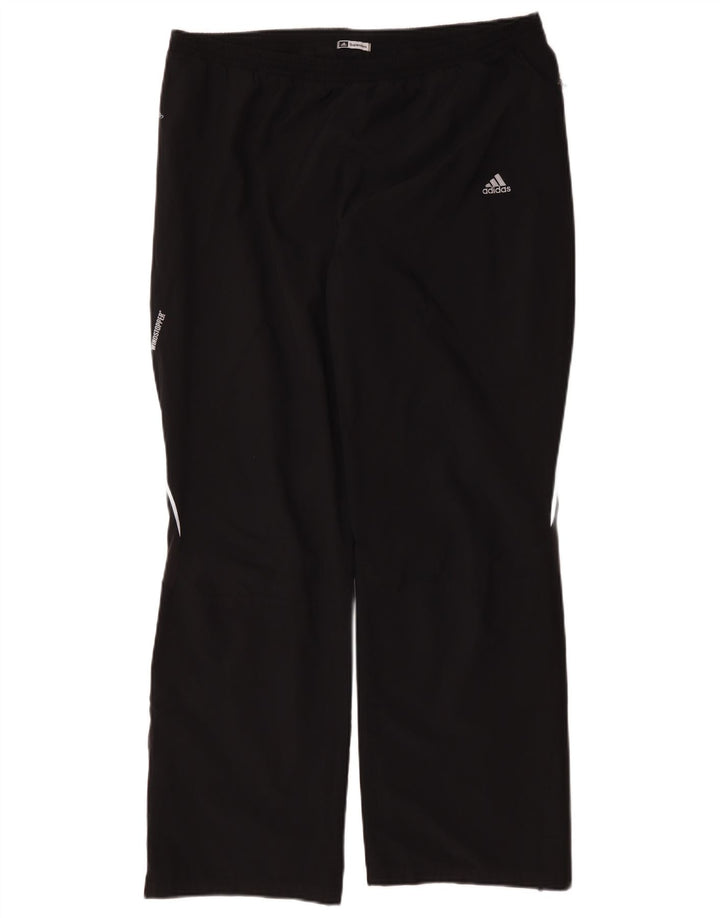 Adidas træningsdragt bukser til kvinder UK 18 XL sort polyester
