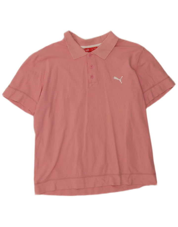 Puma Herre poloshirt Medium Pink Bomuld