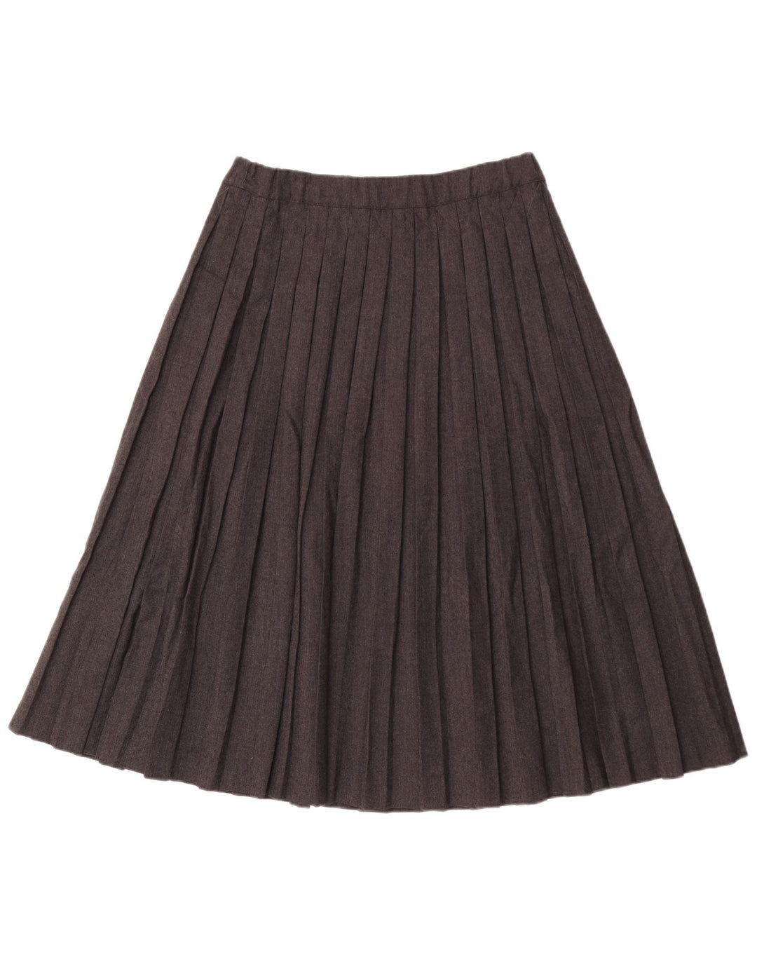 Vintage plisseret nederdel til kvinder IT 42 Medium W30 Grå uld