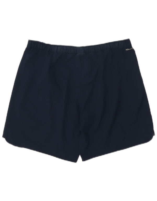 Nike Casual Shorts til kvinder Small W27 Navyblå polyester