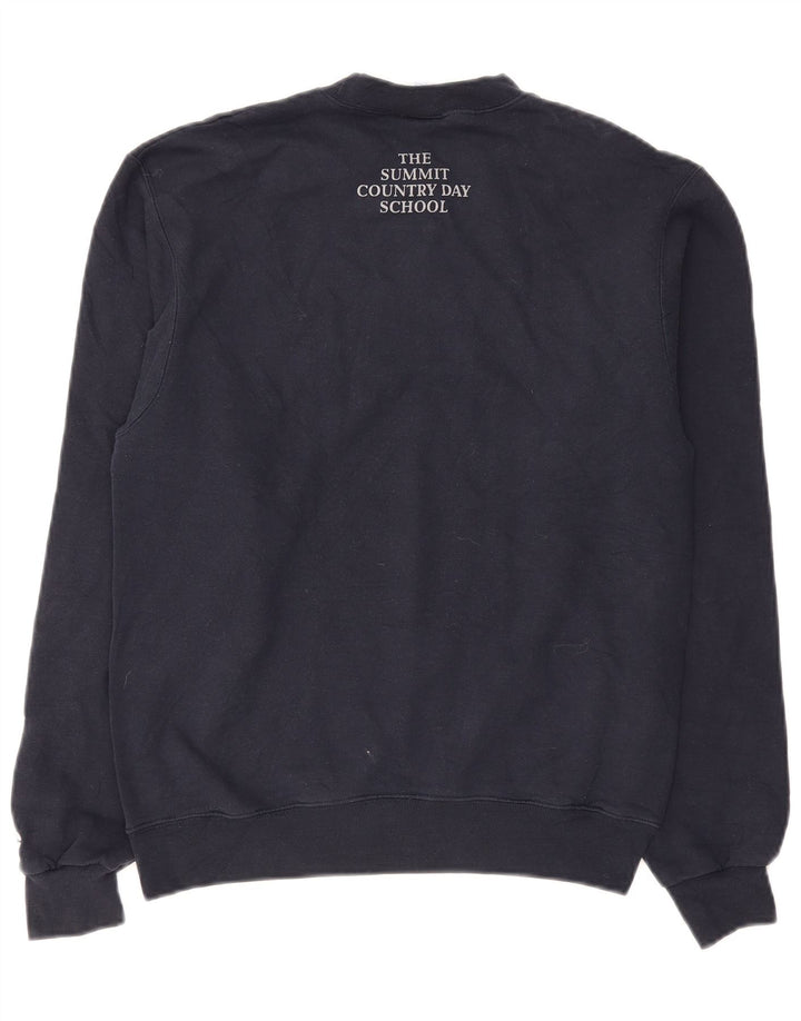 Champion Herre Summit Grafisk Sweatshirt Jumper lille marineblå bomuld