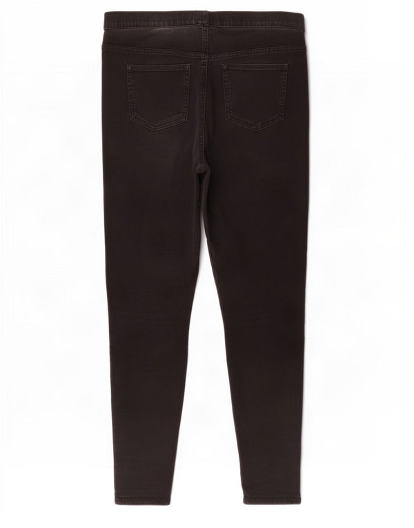 Marks & Spencer Womens Jegging Jeans UK 16 Large W34 L29 Black Cotton