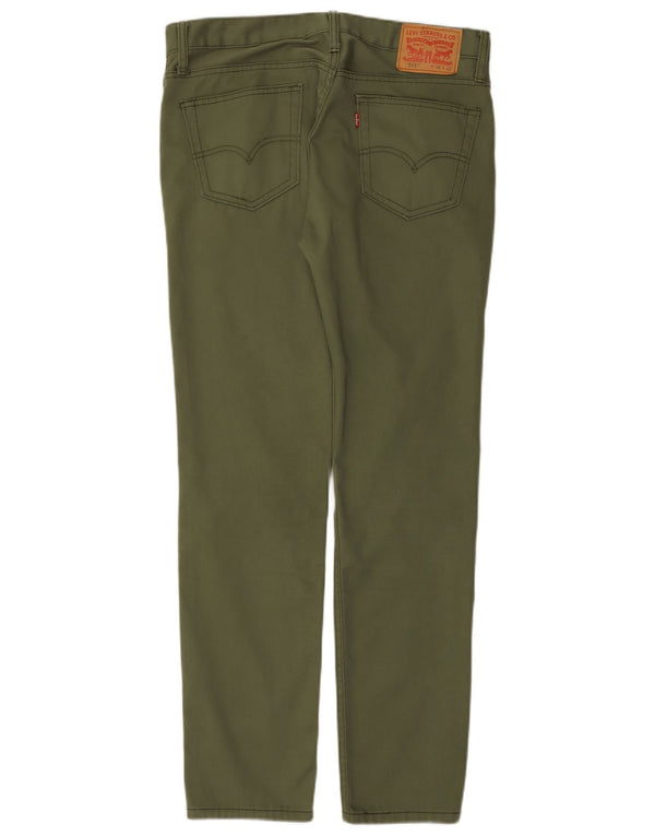Levi's Mens 511 Slim Casual Trousers W34 L32 Green