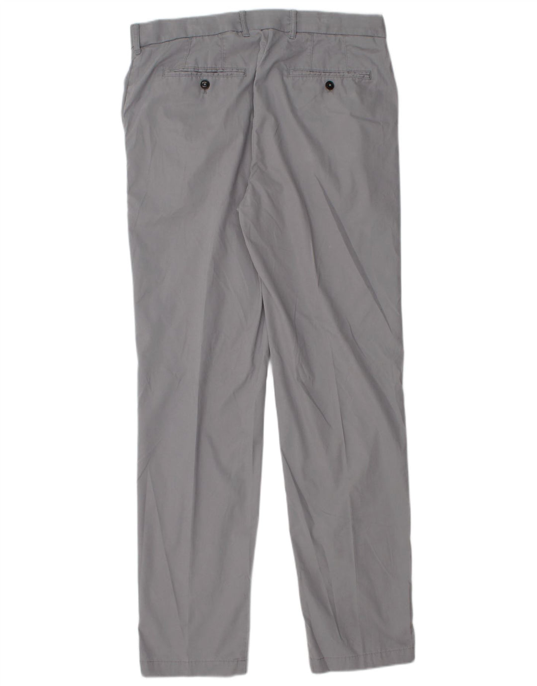 Marks & Spencer Herre Blue Harbor Regular Fit Chinobukser W34 L33 Grå
