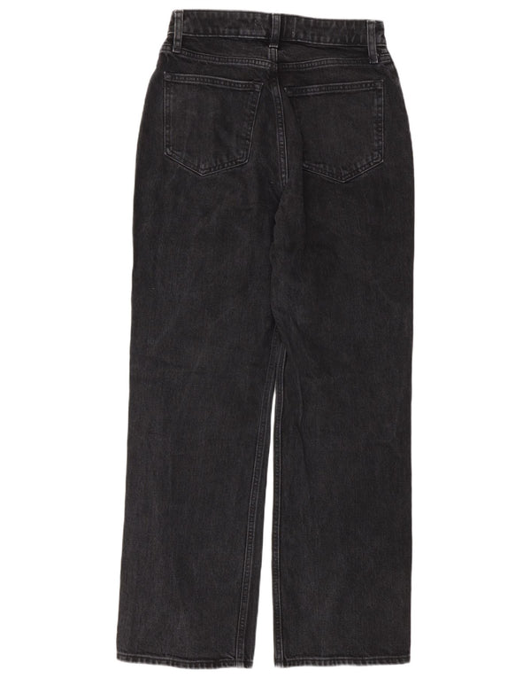 Abercrombie & Fitch Womens Curve High Waist Jeans US 2 XS W26 L30 Grå 90'erne
