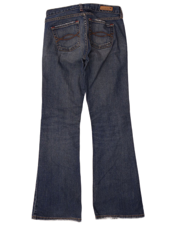 Abercrombie & Fitch Dame Bootcut Jeans US 0 XS W28 L30 Blå Bomuld