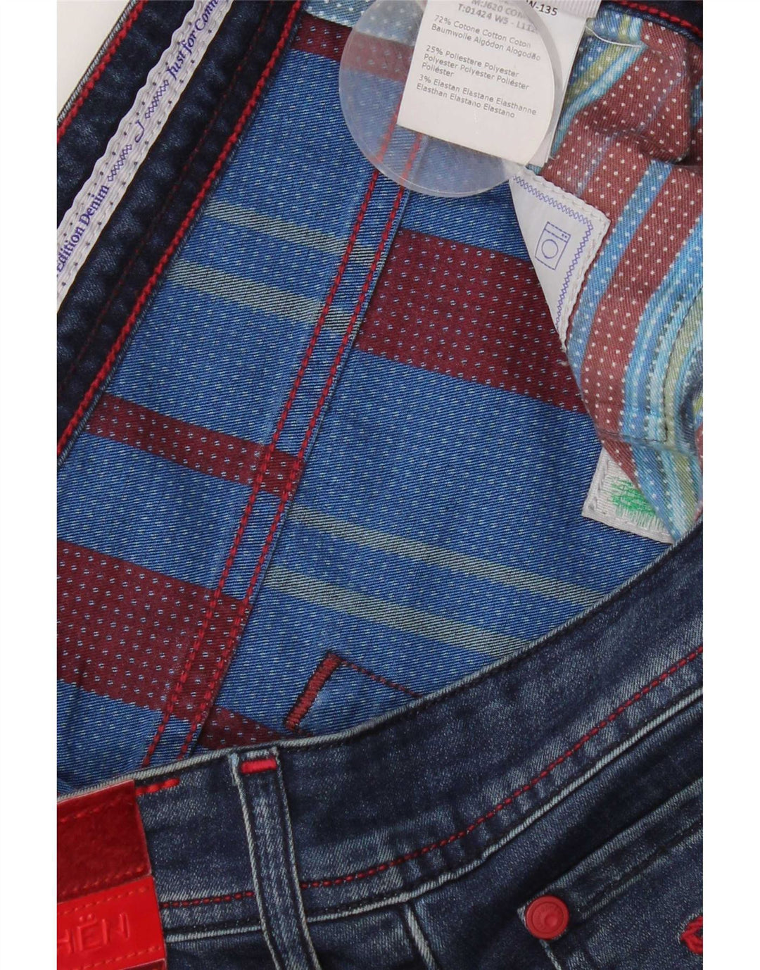 Jacob Cohen Dame Slim Jeans W34 L31 Blå Bomuld