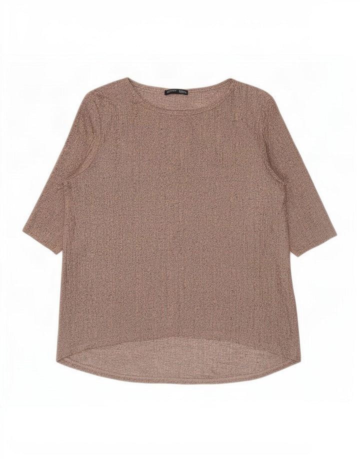 Zara Dame Top 3/4 ærme UK 10 Small Pink