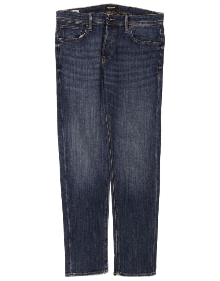 Jack & Jones Herre Mike Slim Jeans W34 L32 Blå