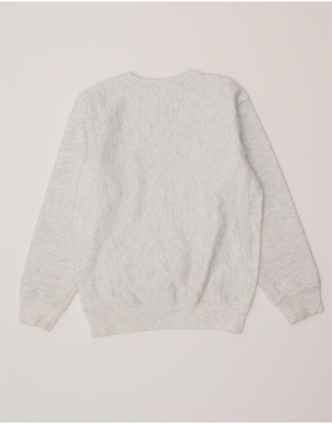 CHAMPION Boys Graphic Sweatshirt Jumper 7-8 Years Medium Grey Cotton Vintage Champion and Second-Hand Champion from Messina Hembry 