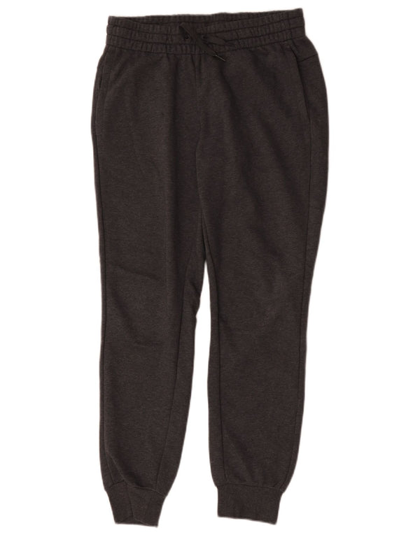 Adidas Dame træningsdragt Bukser Joggers UK 8/10 Small Grey Cotton Sports