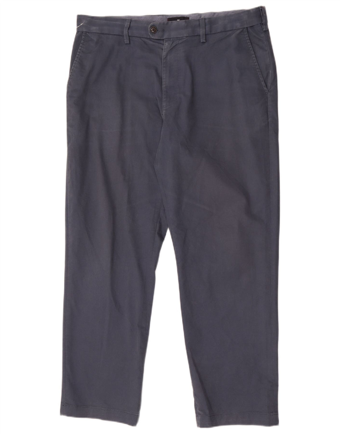 Marks & Spencer Herre Blue Harbor Straight Suit Bukser W36 L29 Navy