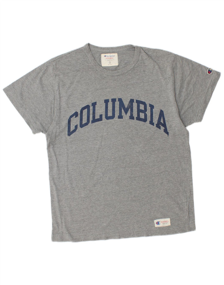 CHAMPION Herre Grafisk T-Shirt Top Lille Grå