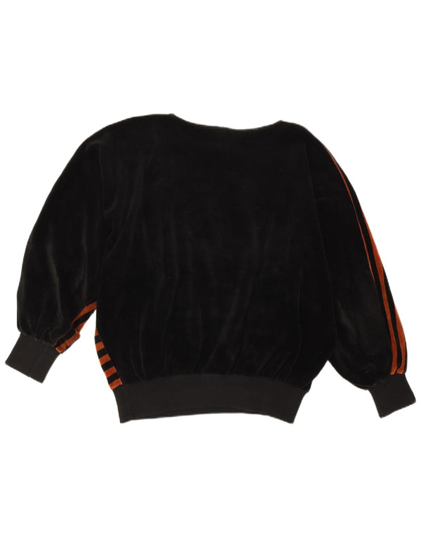 LA MAISON BLU Dame Boat Neck Jumper Sweater UK 14 Medium Brun Stribet