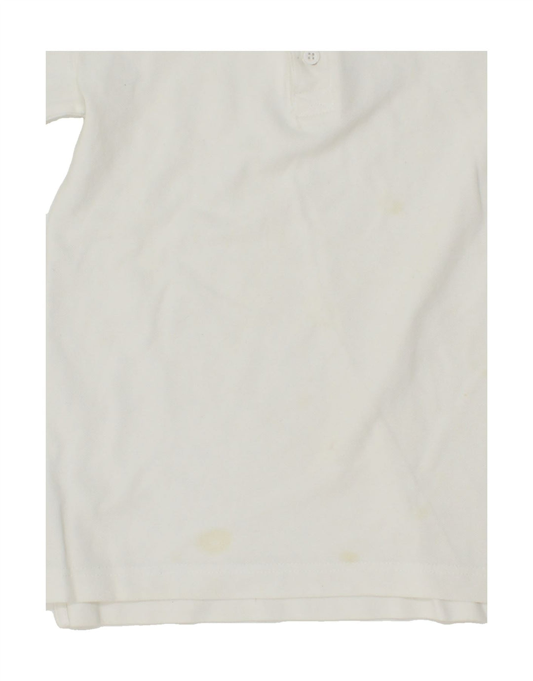 LEVI'S Boys Polo Shirt 9-10 Years White Vintage Levi's and Second-Hand Levi's from Messina Hembry 