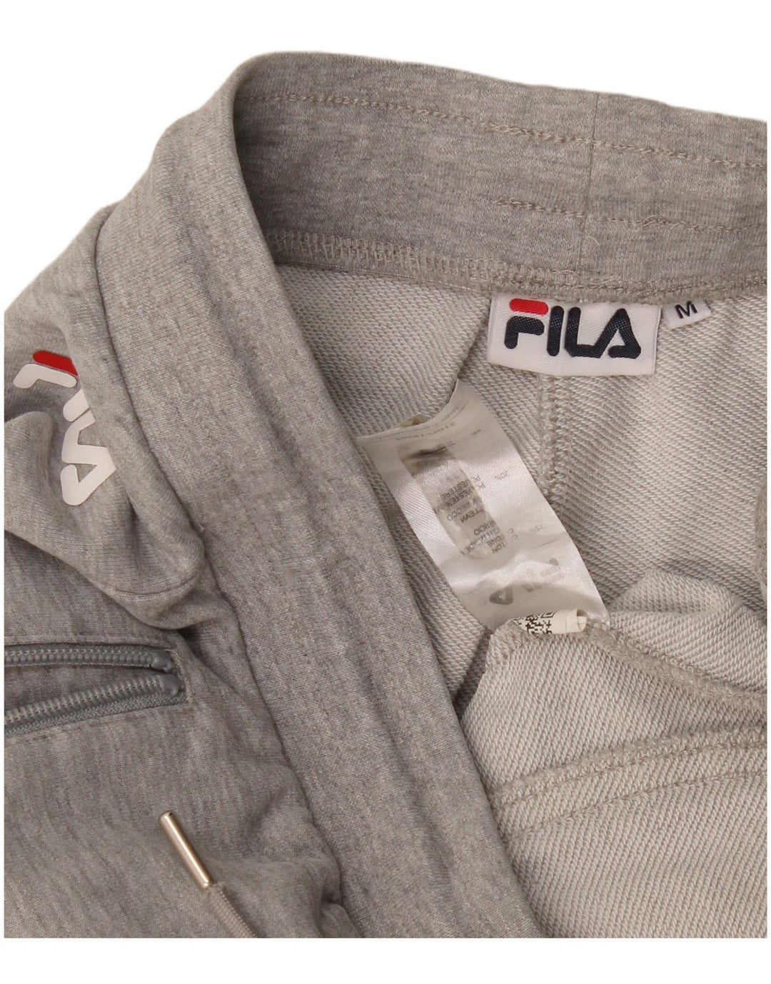 Fila træningsdragt til kvinder Joggers UK 14 Medium Grey Bomuld