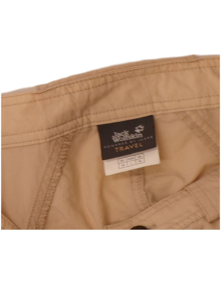 Jack Wolfskin Dame Cargo Windbreaker Bukser Large W32 L33 Beige