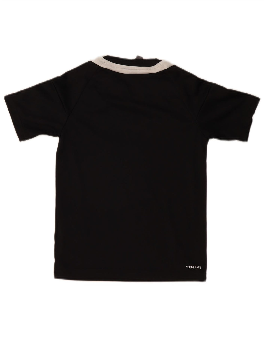 Adidas Boys Aeroready T-Shirt Top 9-10 År Sort Polyester