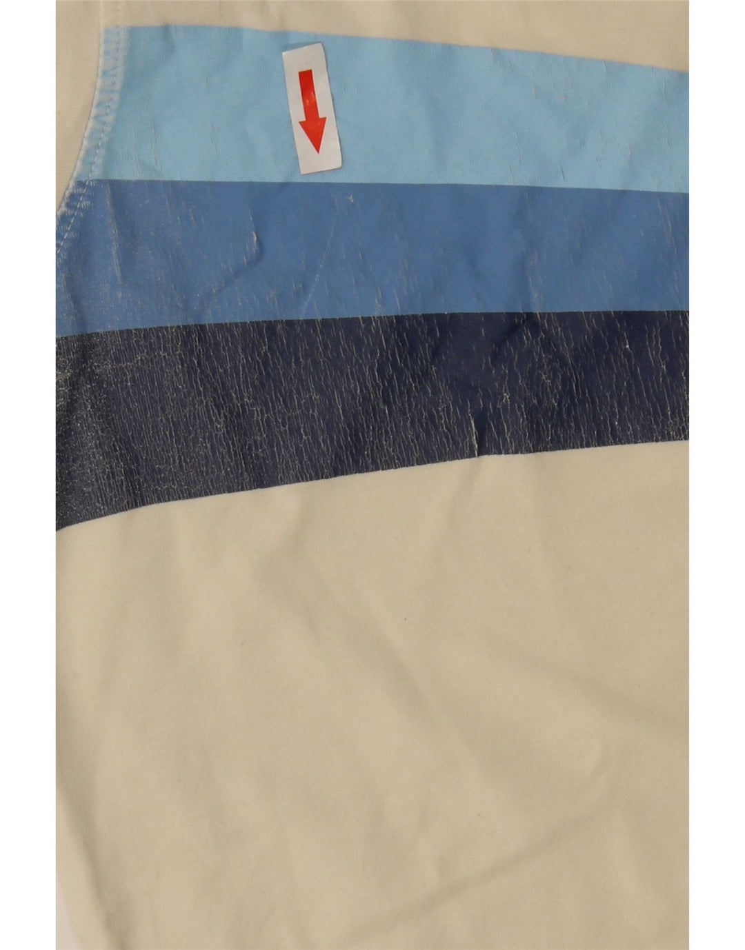 Fila Herre Grafisk T-Shirt Top Stor Hvid Bomuld